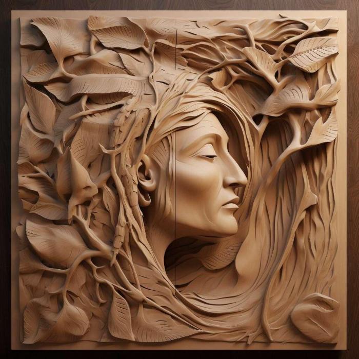 نموذج ثلاثي الأبعاد لآلة CNC 3D Art 